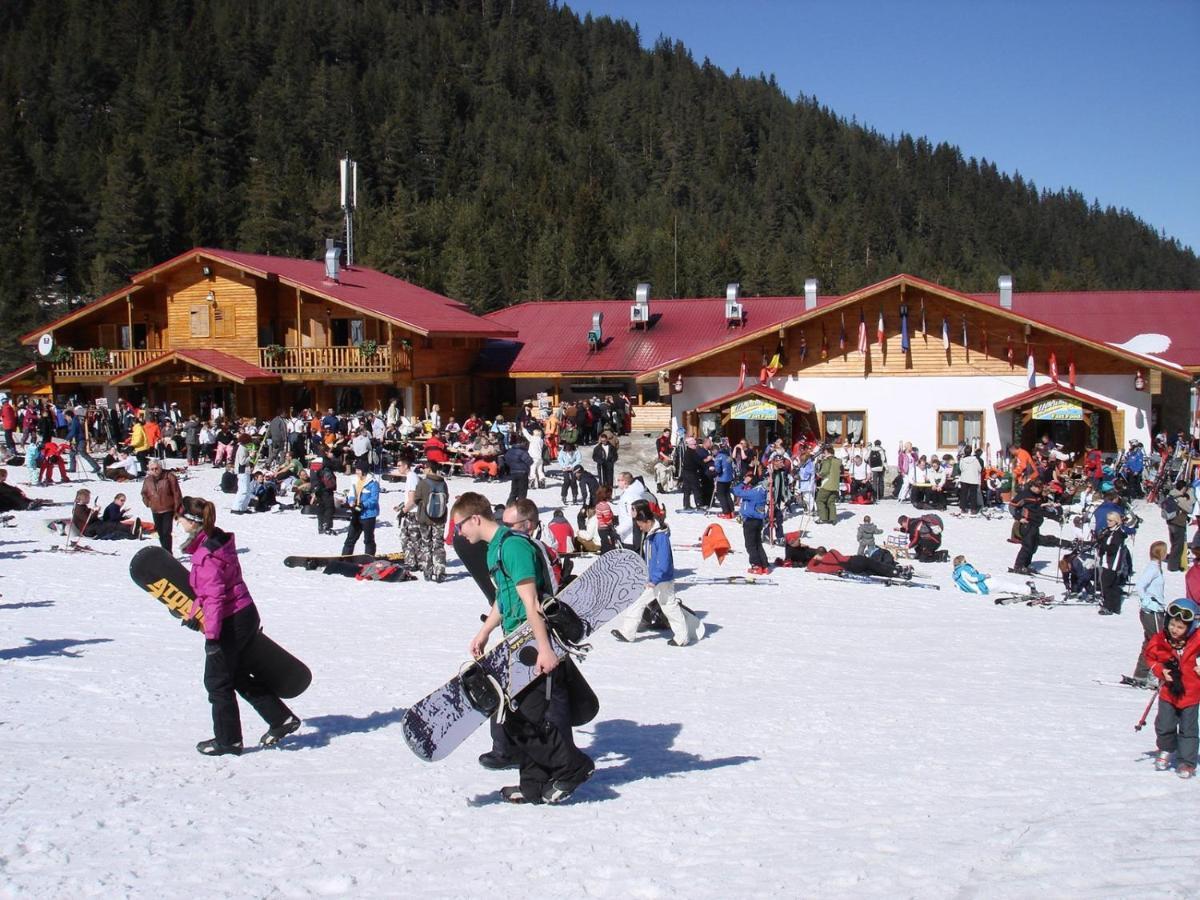 Skiing, Walking, Enjoying In Mountains Banszko Kültér fotó